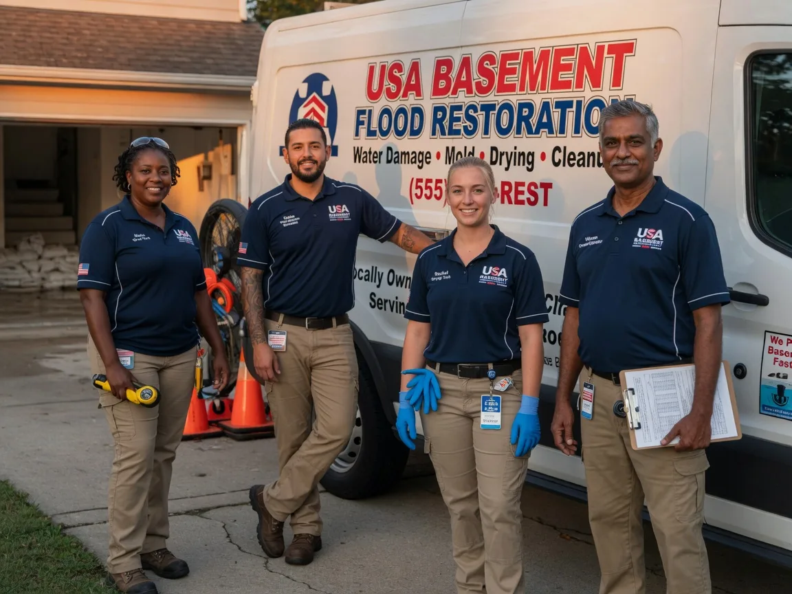 Basement Flood Cleanup company in Minden, WV
